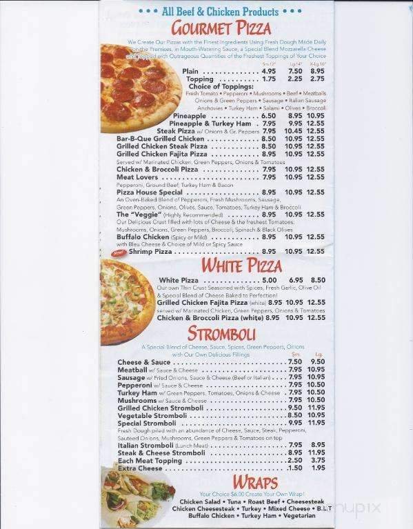 Menu page 2