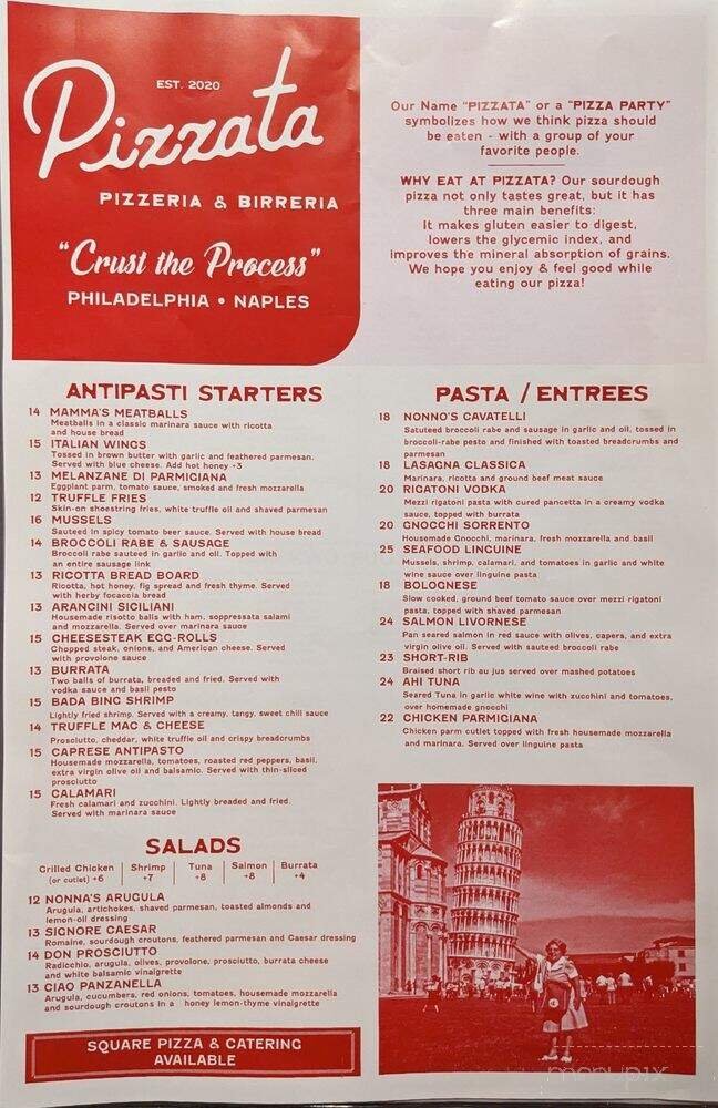Menu page 1