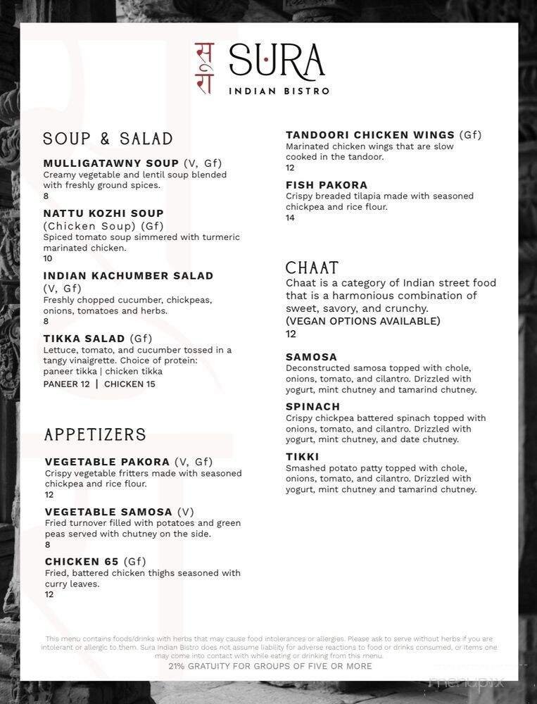 Menu page 2