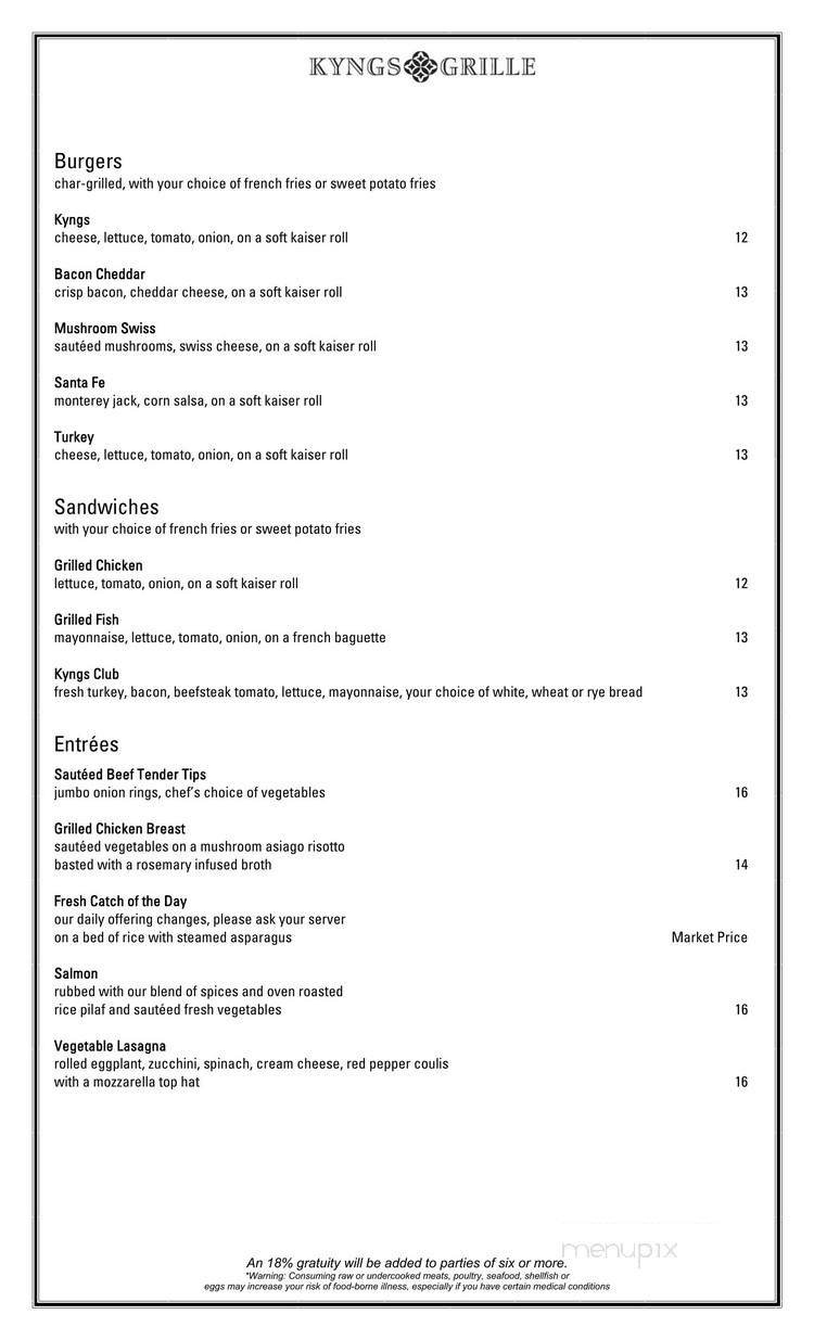 Menu page 2