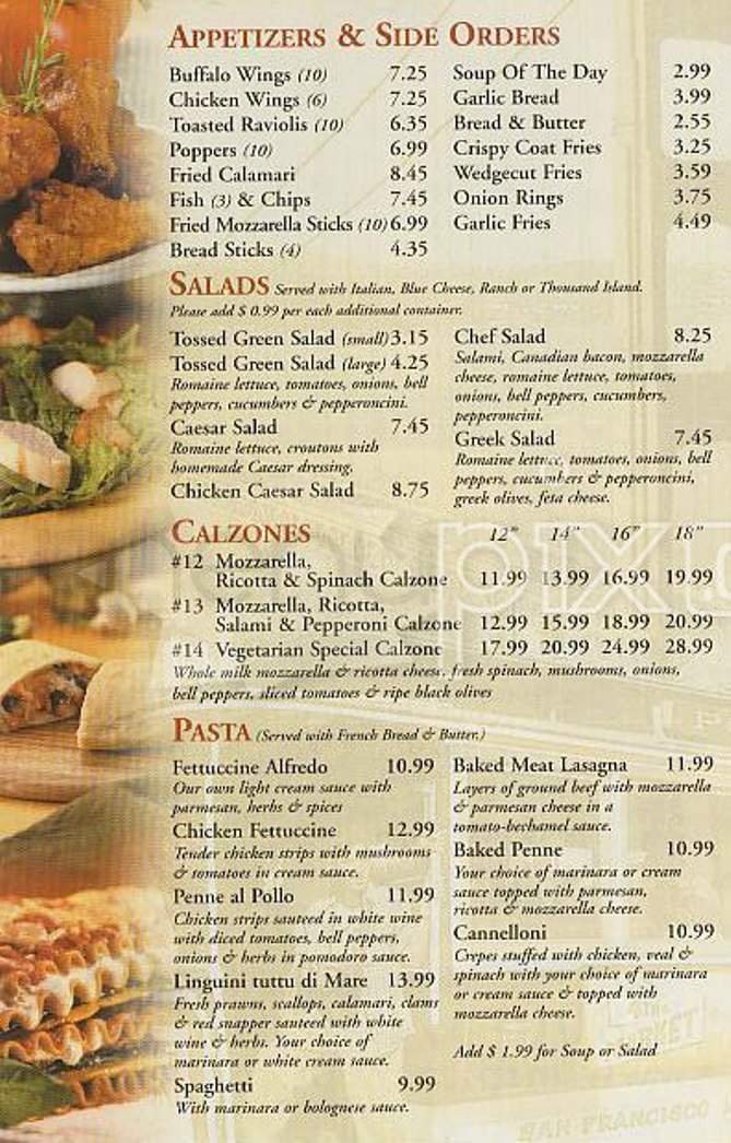 Menu page 2