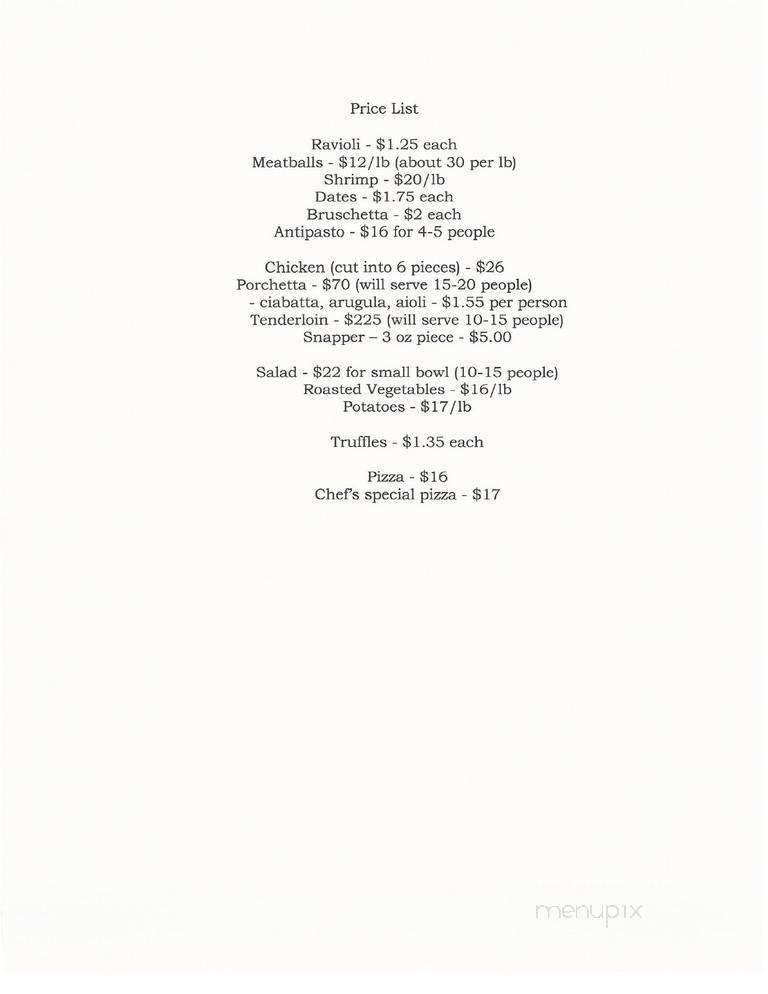 Menu page 3