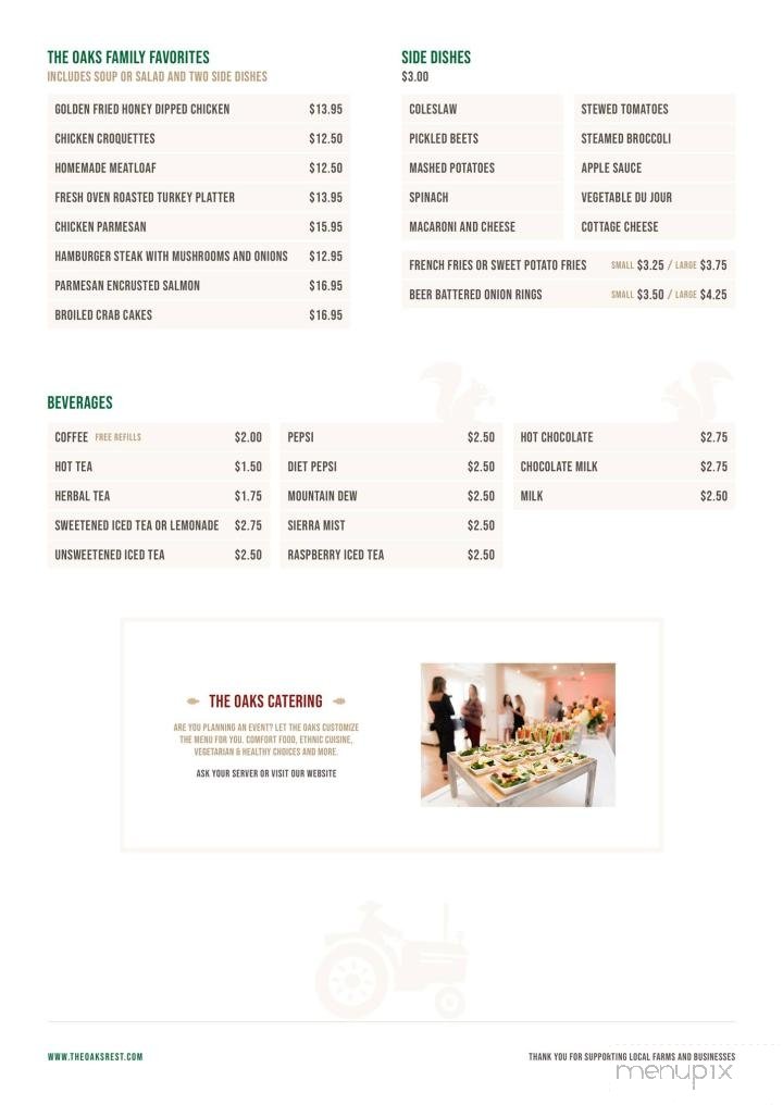 Menu page 2