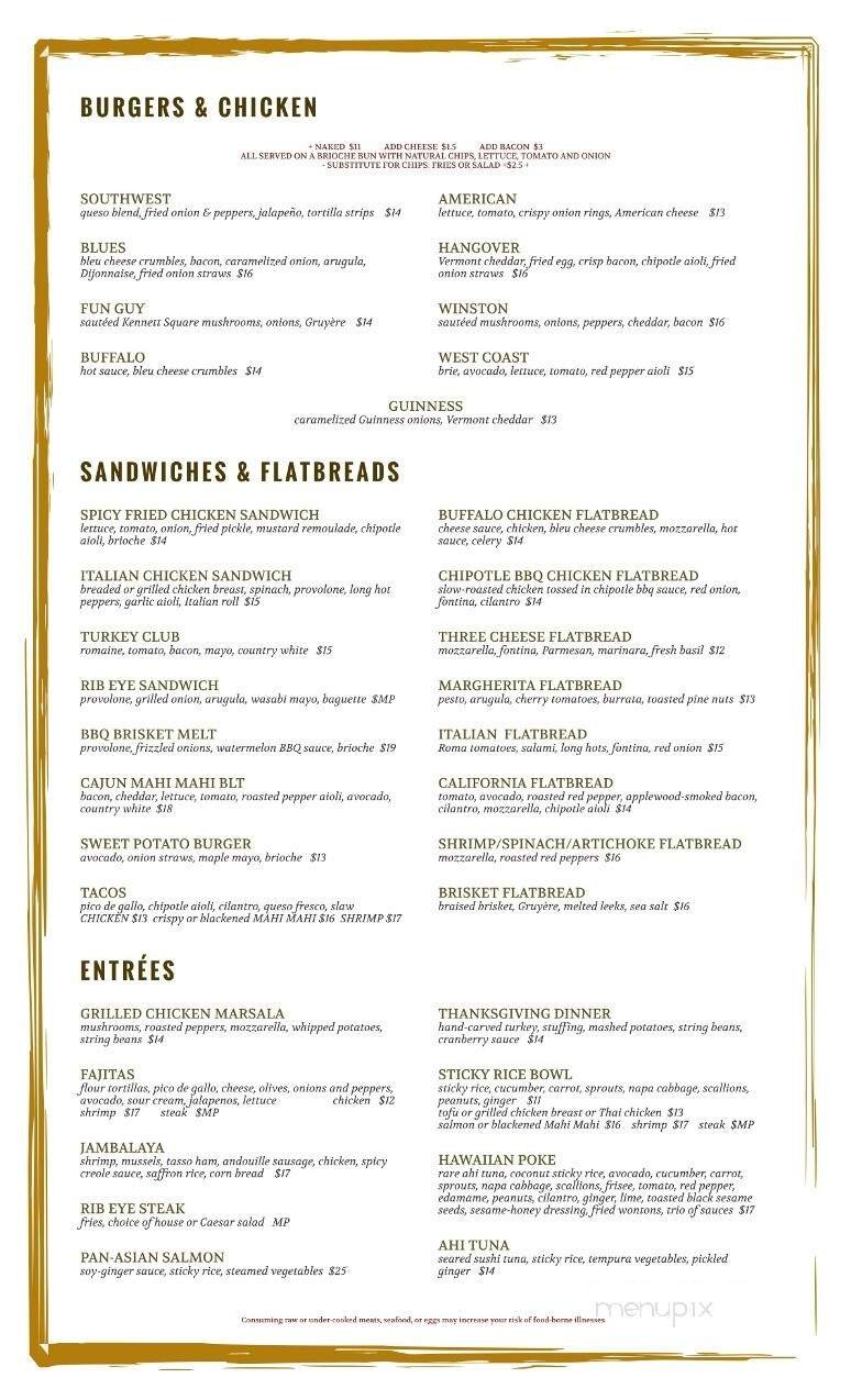 Menu page 2