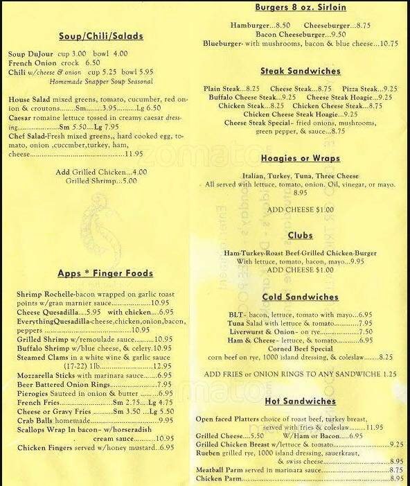 Menu page 2