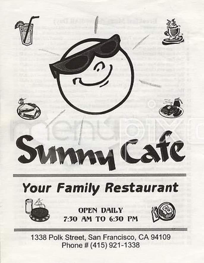 Menu page 1