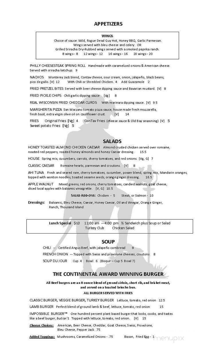 Menu page 2