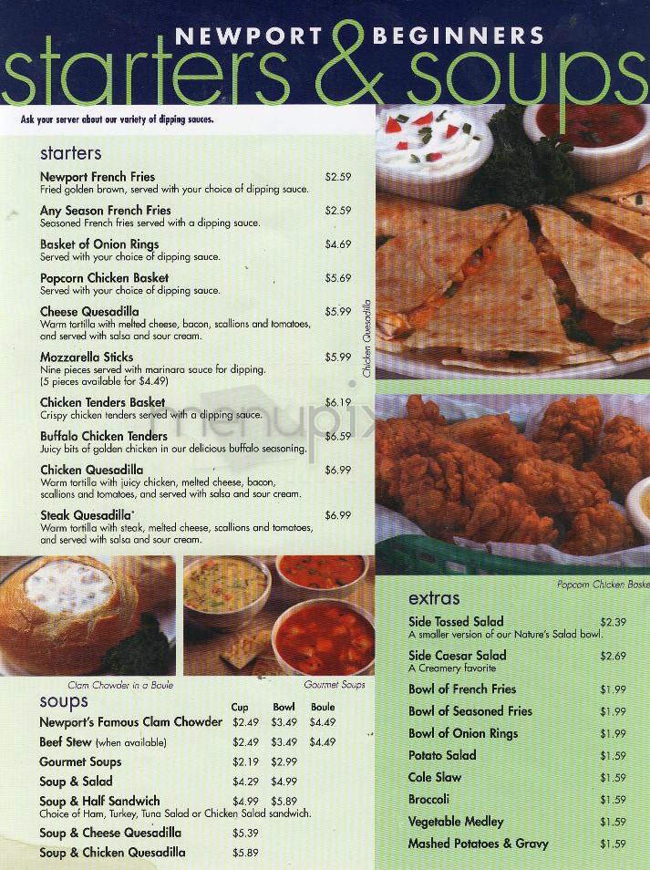 Menu page 2