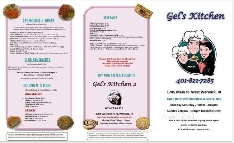 Menu page 2