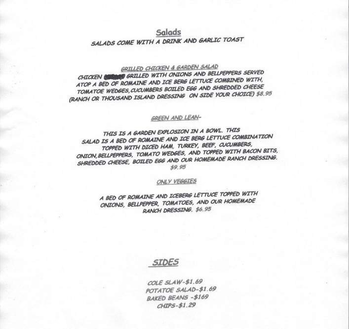 Menu page 4