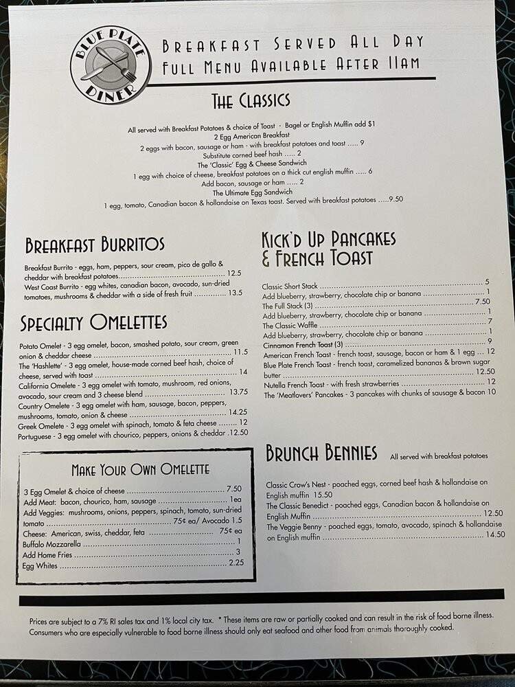 Menu page 2