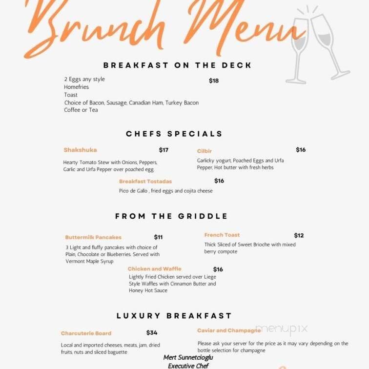 Menu page 1