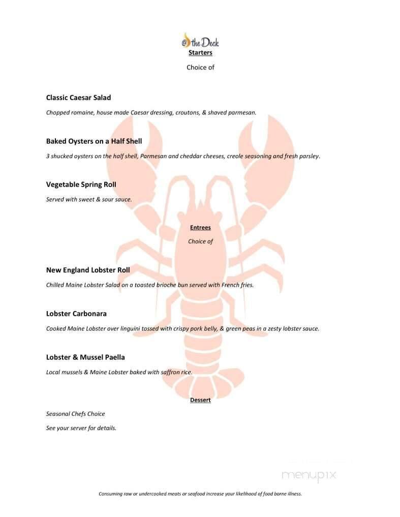 Menu page 2