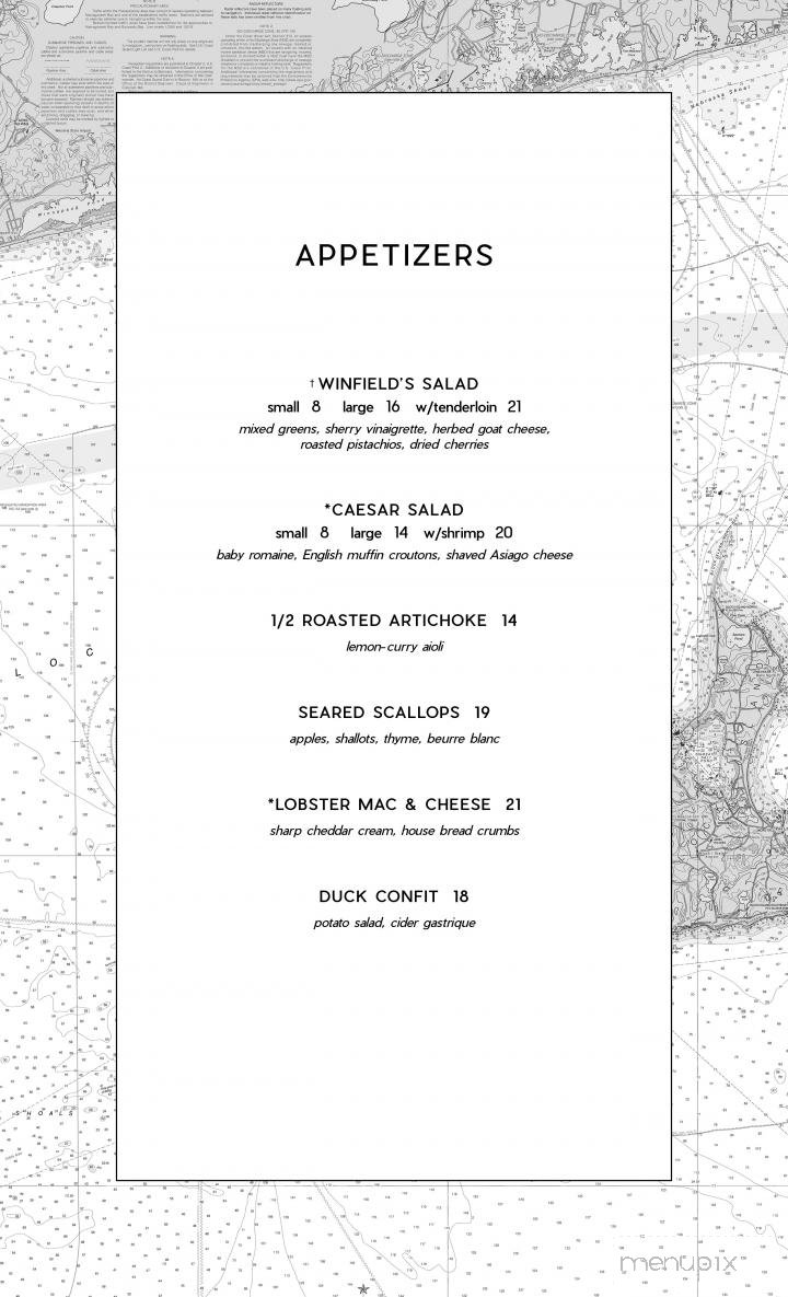 Menu page 1
