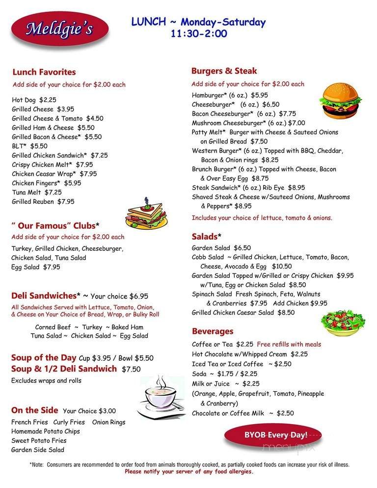 Menu page 2
