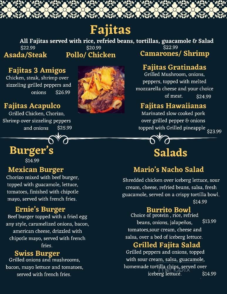 Menu page 2