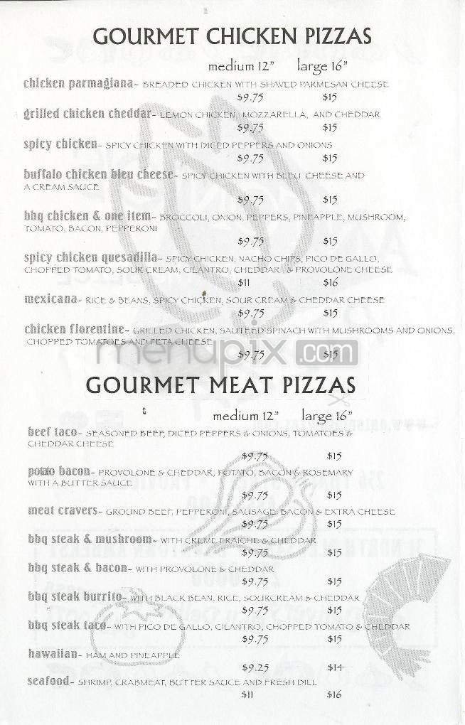 Menu page 2