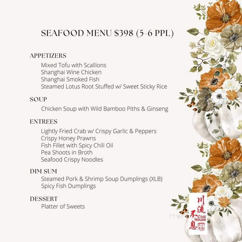 Menu page 1