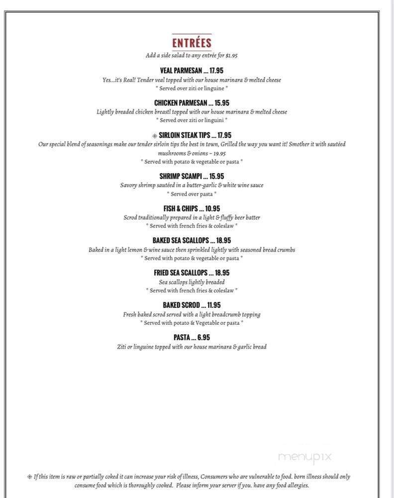 Menu page 2