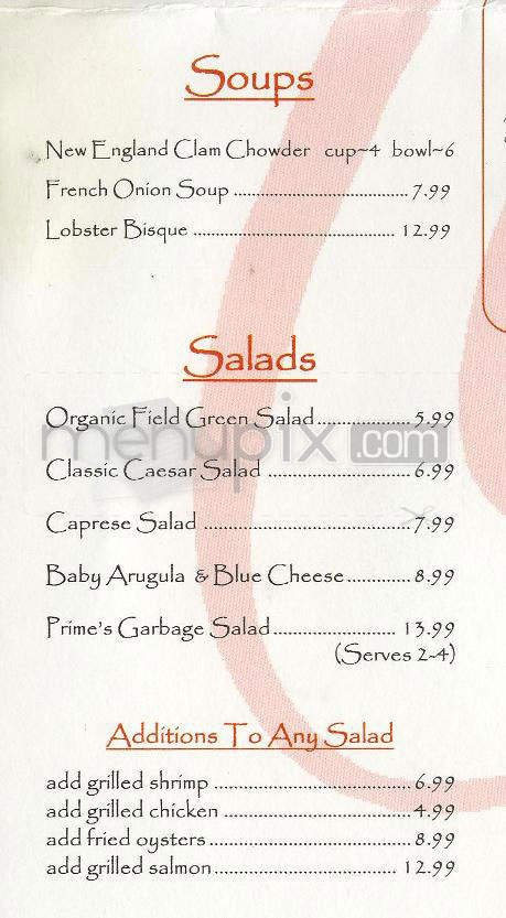 Menu page 2