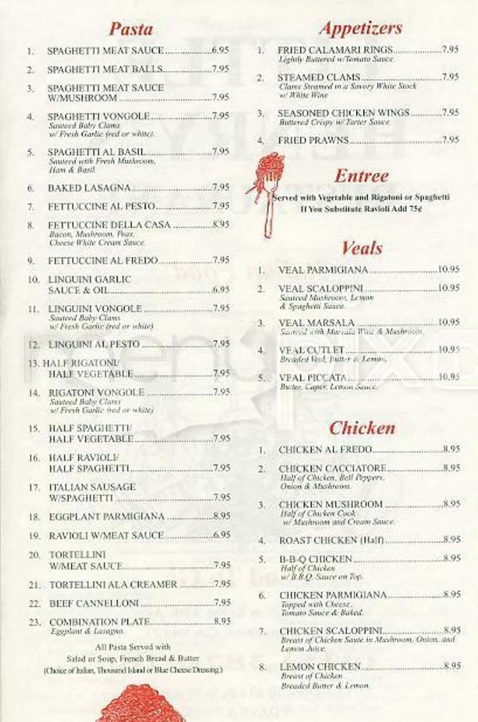 Menu page 2