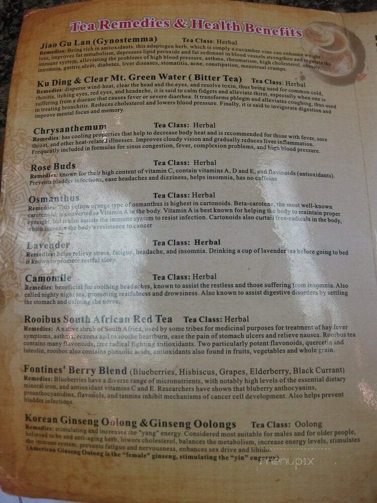 Menu page 4