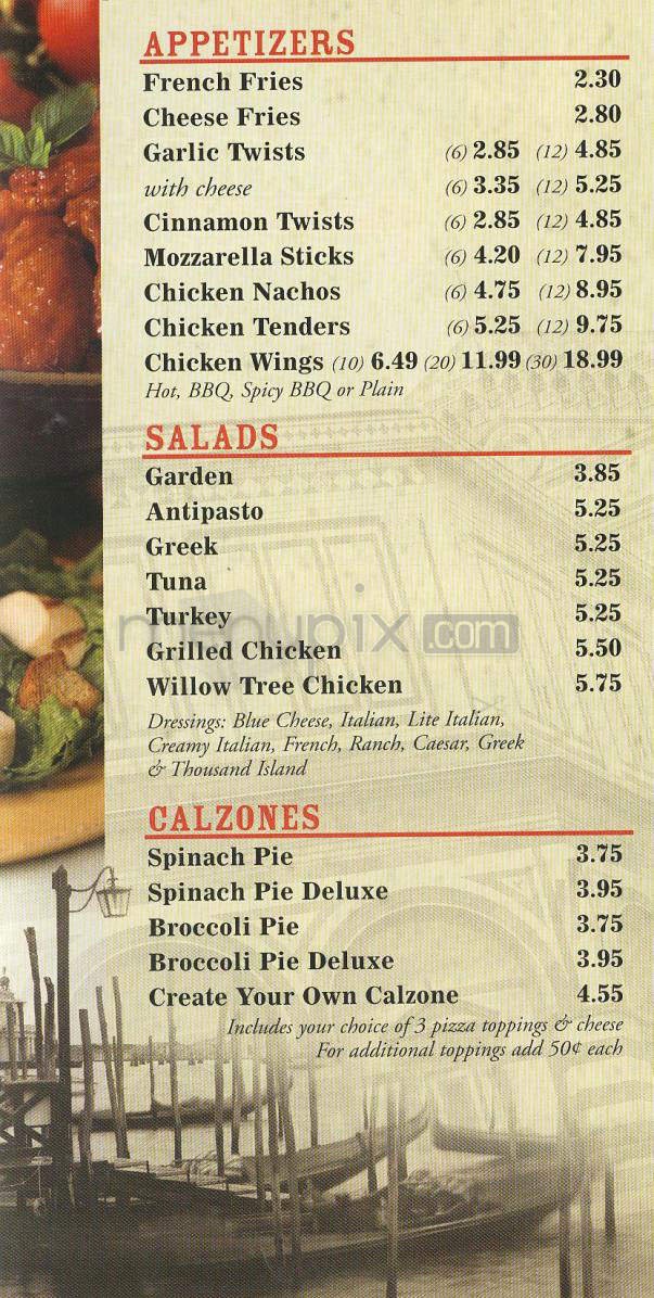 Menu page 2