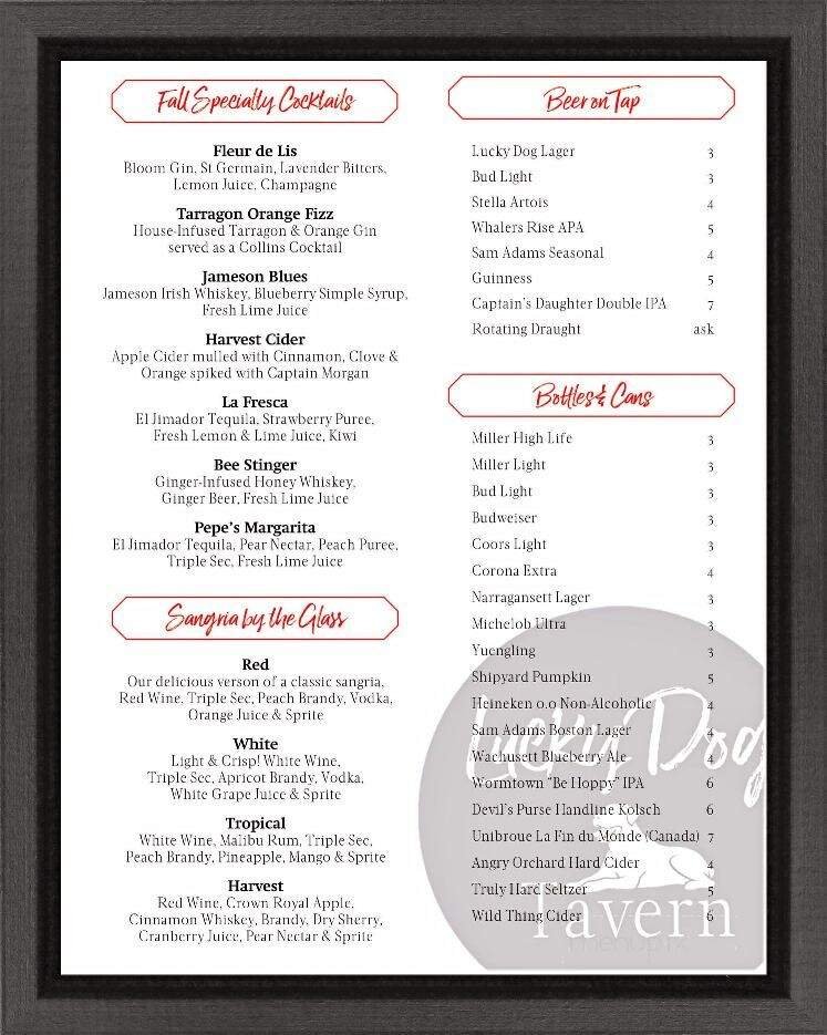 Menu page 2