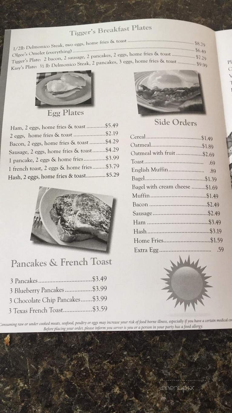 Menu page 2