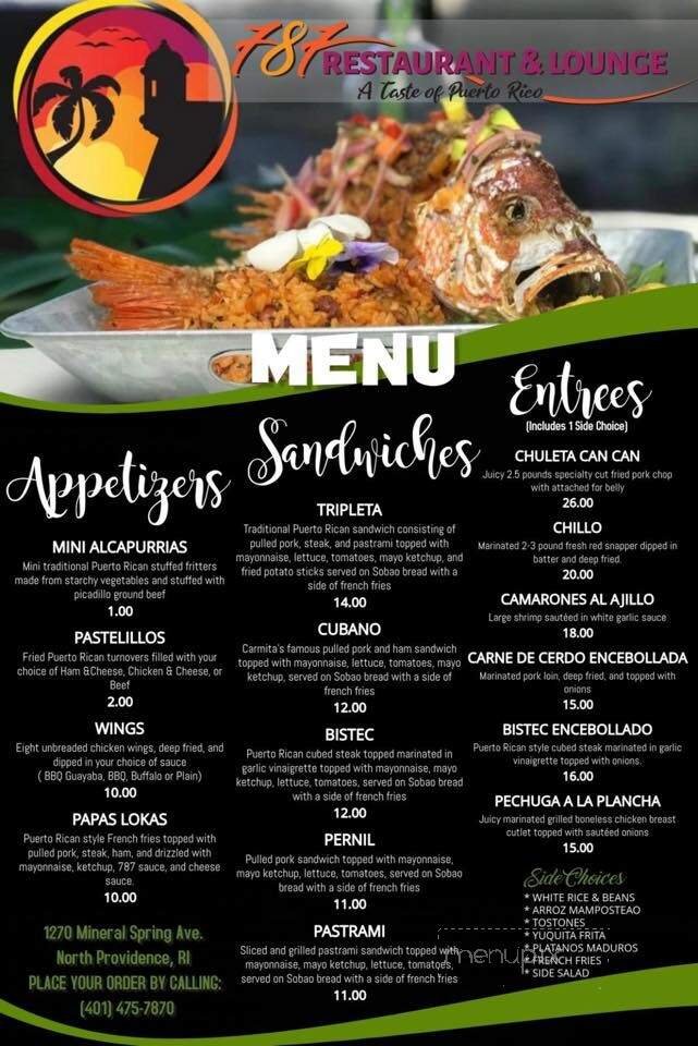 Menu page 2