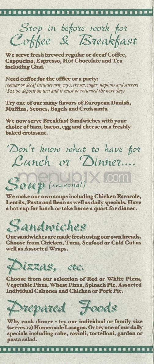 Menu page 2