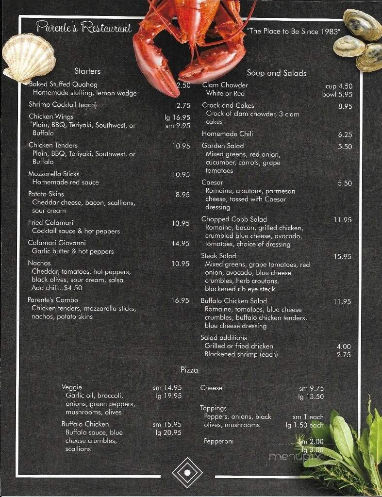 Menu page 2
