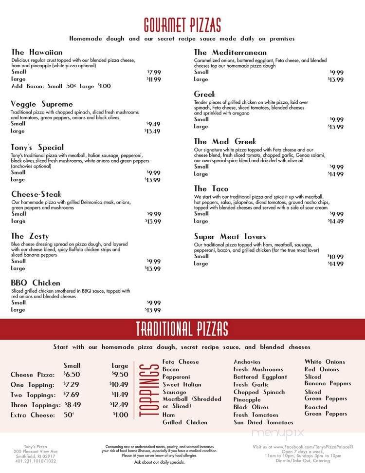 Menu page 2