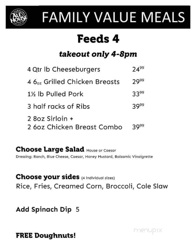Menu page 2