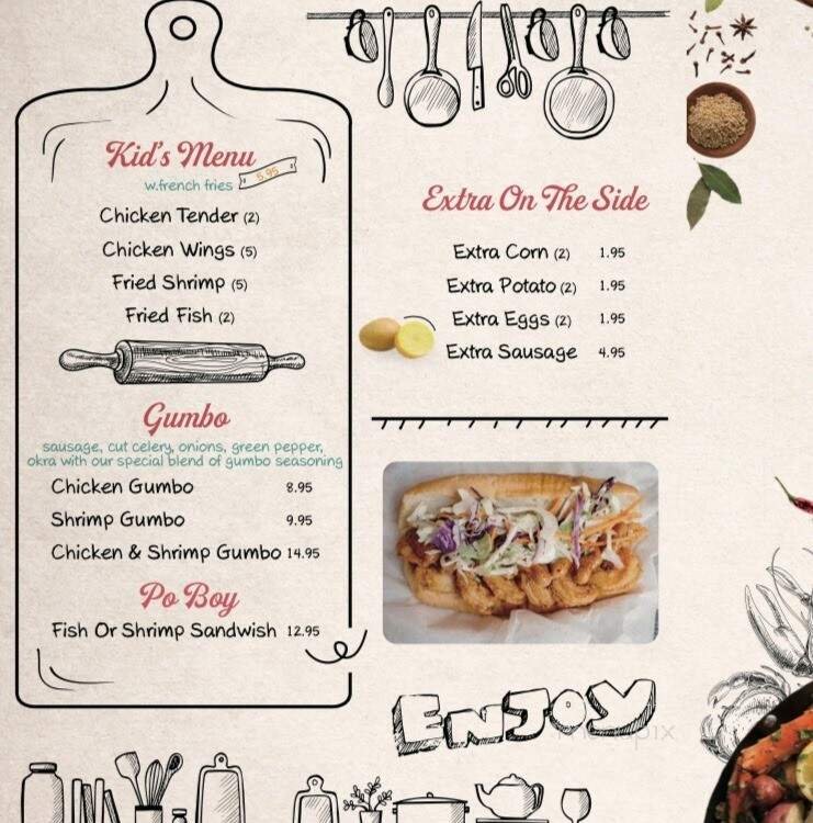 Menu page 2