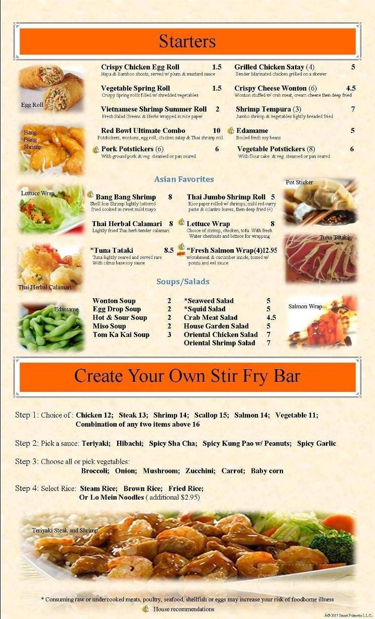 Menu page 2