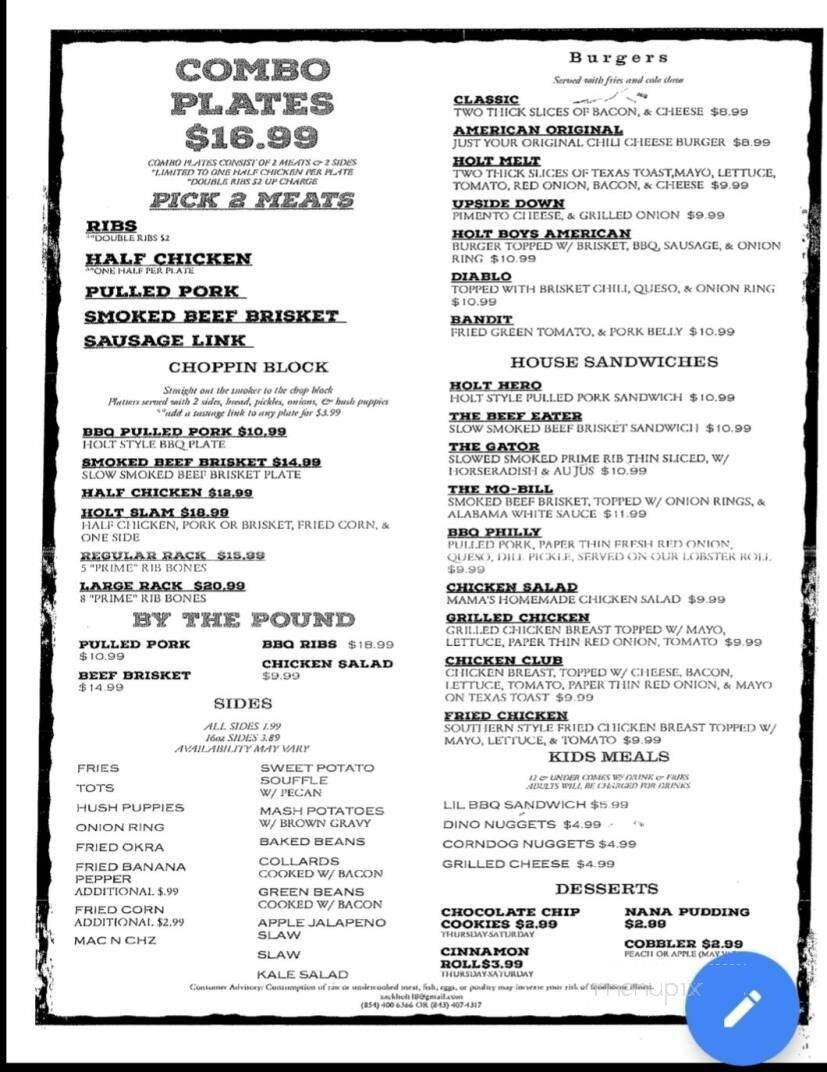 Menu page 2