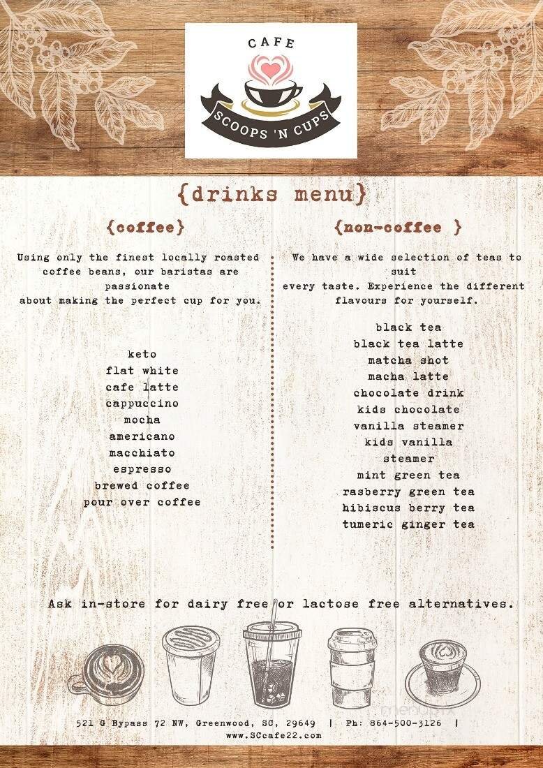 Menu page 1