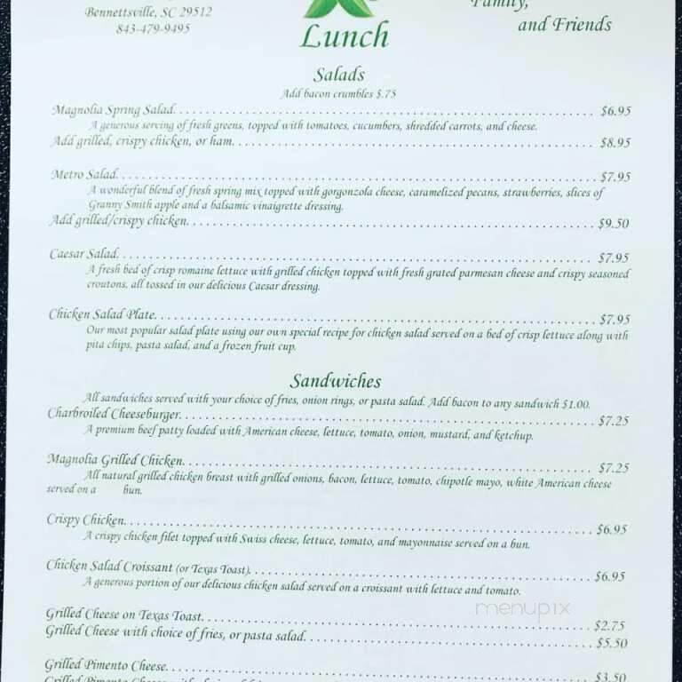 Menu page 2
