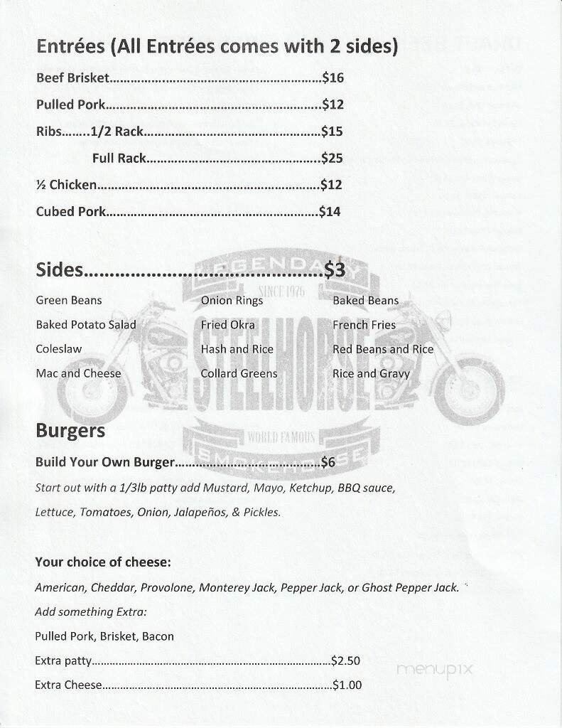 Menu page 2