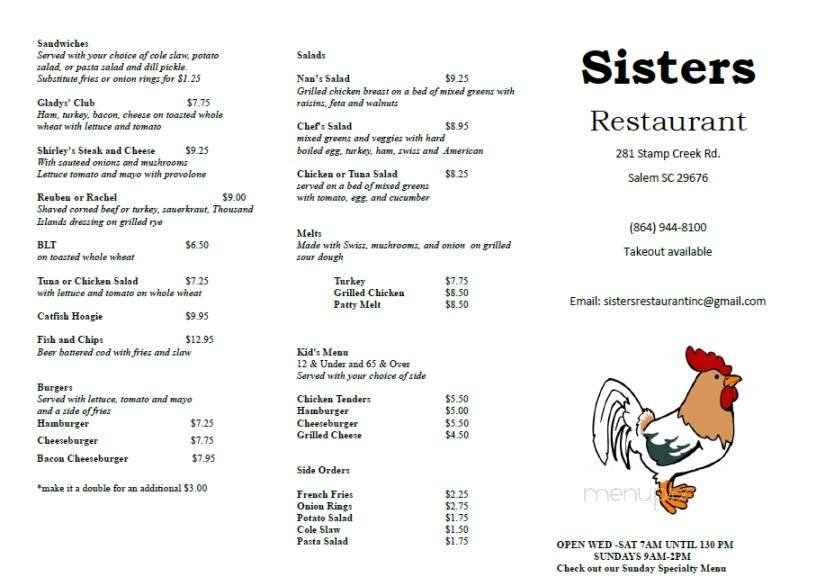 Menu page 2