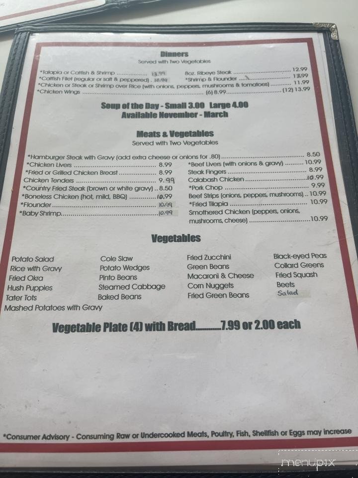 Menu page 2