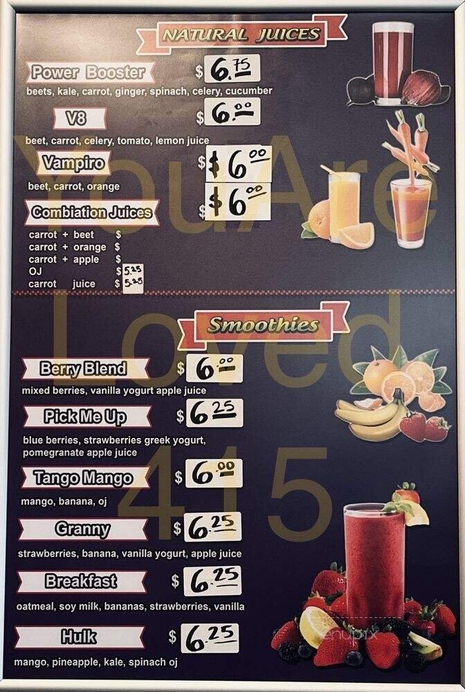 Menu page 4