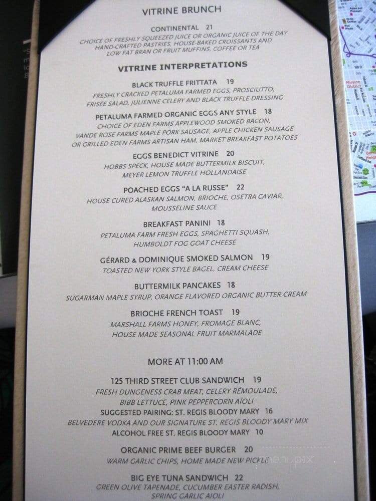 Menu page 1
