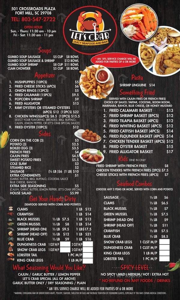 Menu page 2