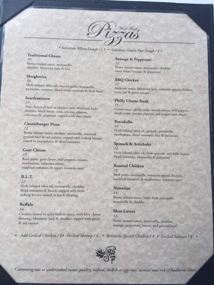 Menu page 2