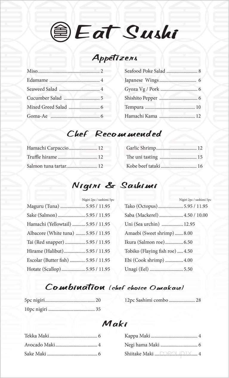 Menu page 2