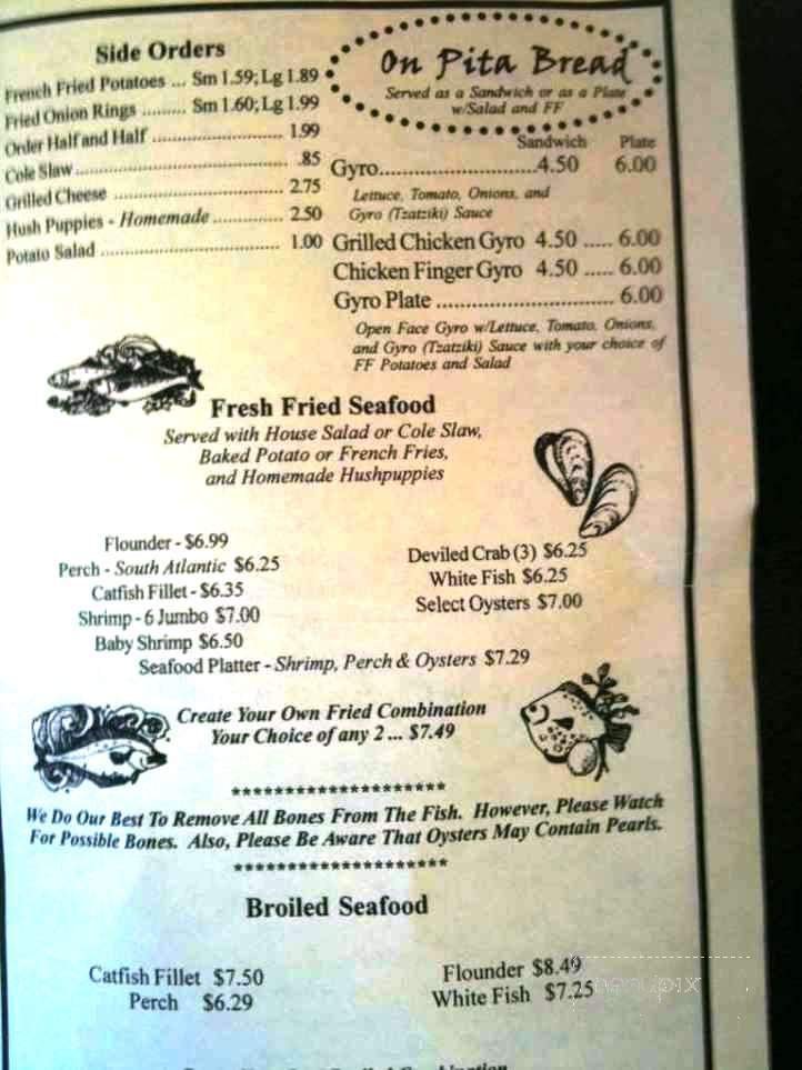 Menu page 2