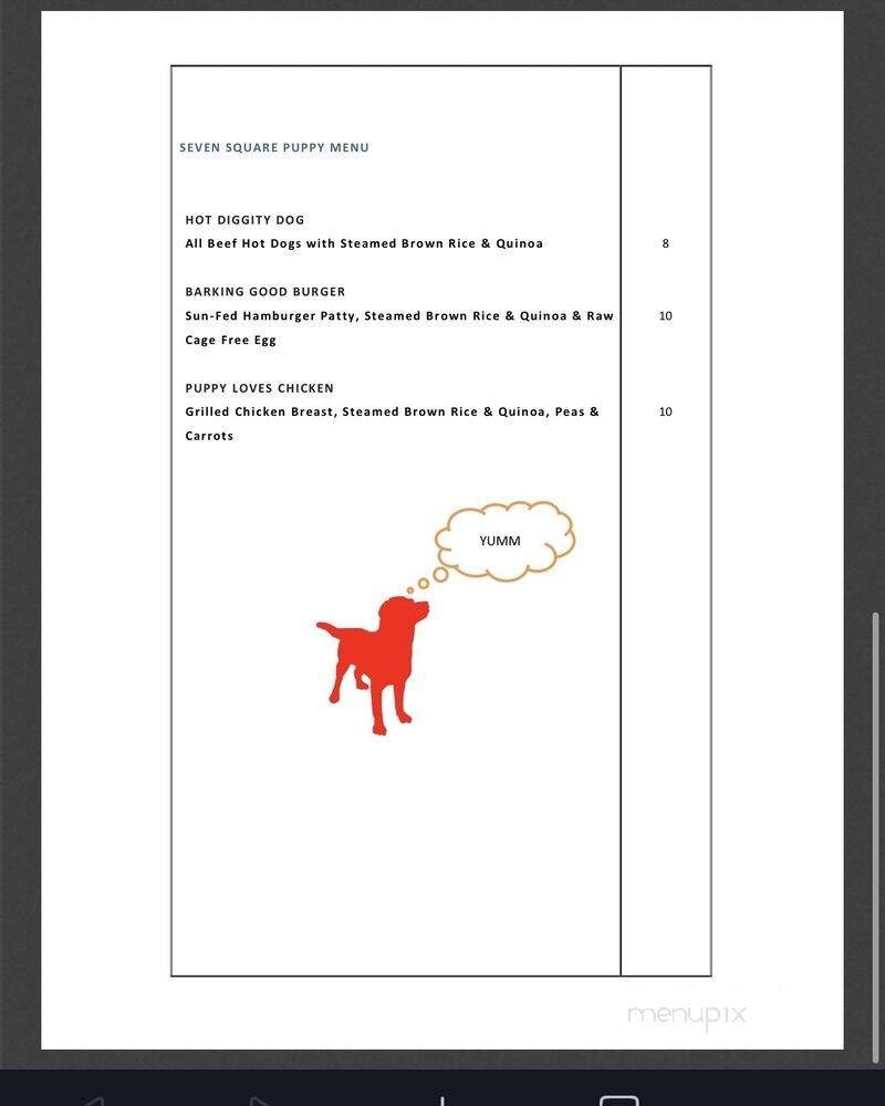Menu page 5