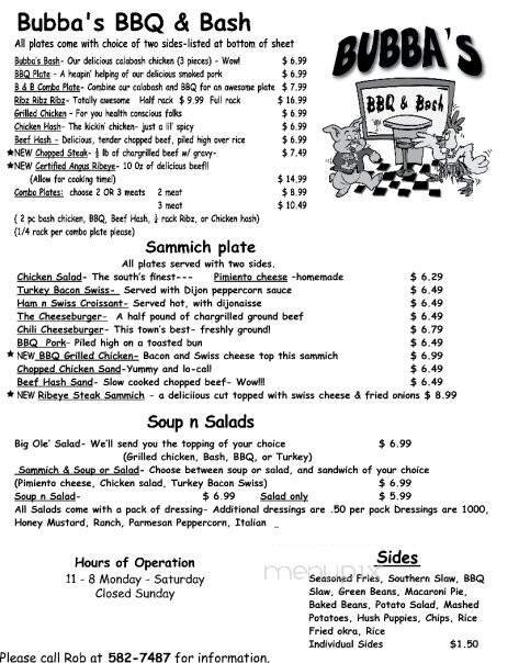 Menu page 2